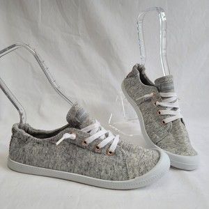 Tommy Bahama Sneaker Shoes Gray Slip-On No Tie Memory Foam Womens Size 7.5